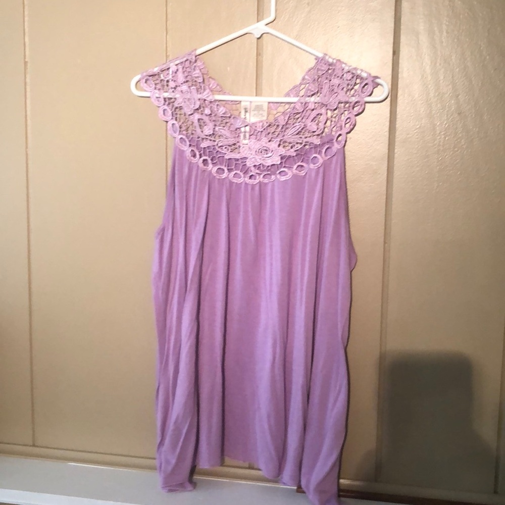 Purple shirt